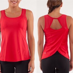Lululemon Red Speed Squad Tank Size - 10